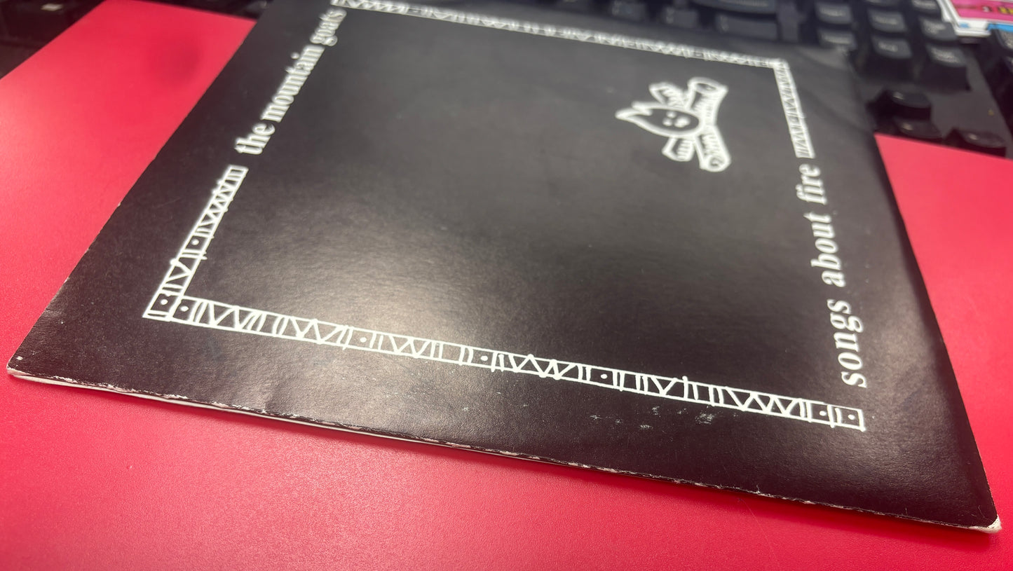 USED: The Mountain Goats - Songs About Fire 7" vinyl record (1996)