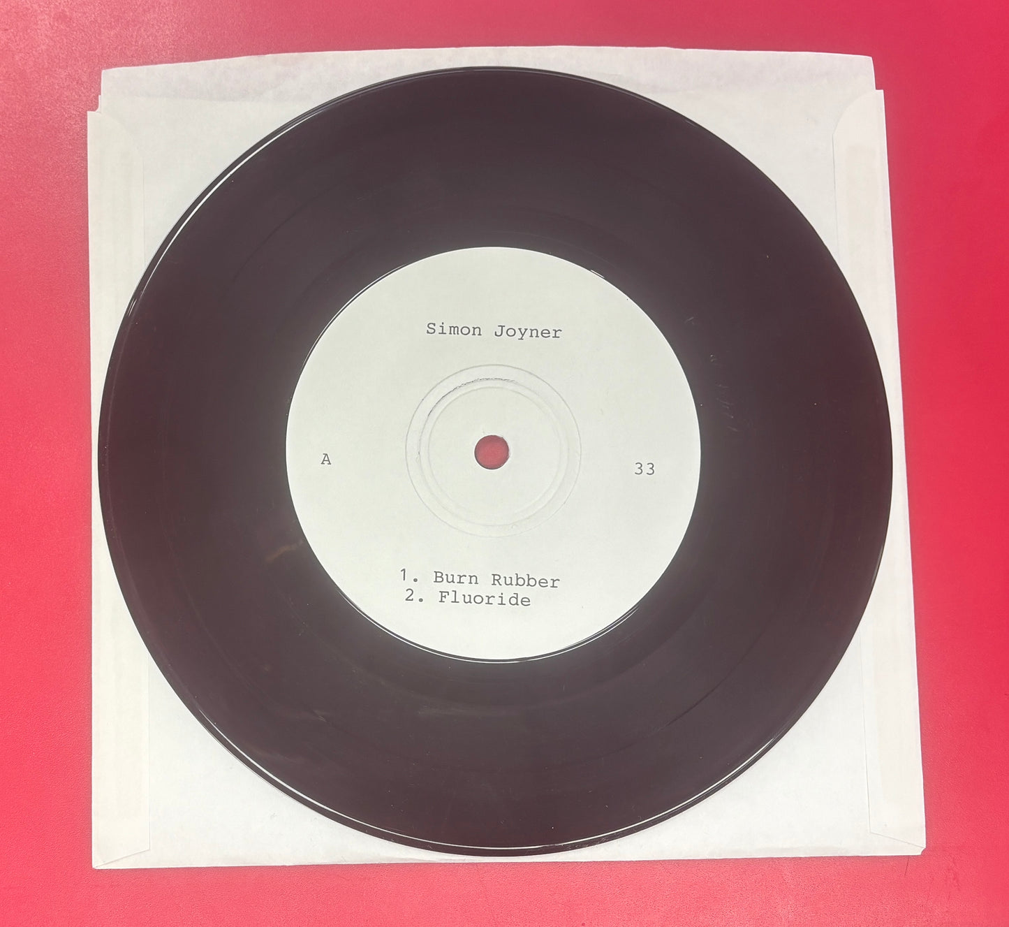 USED: The Mountain Goats and Simon Joyner - Why You All So Thief? vinyl 7" record (1994)