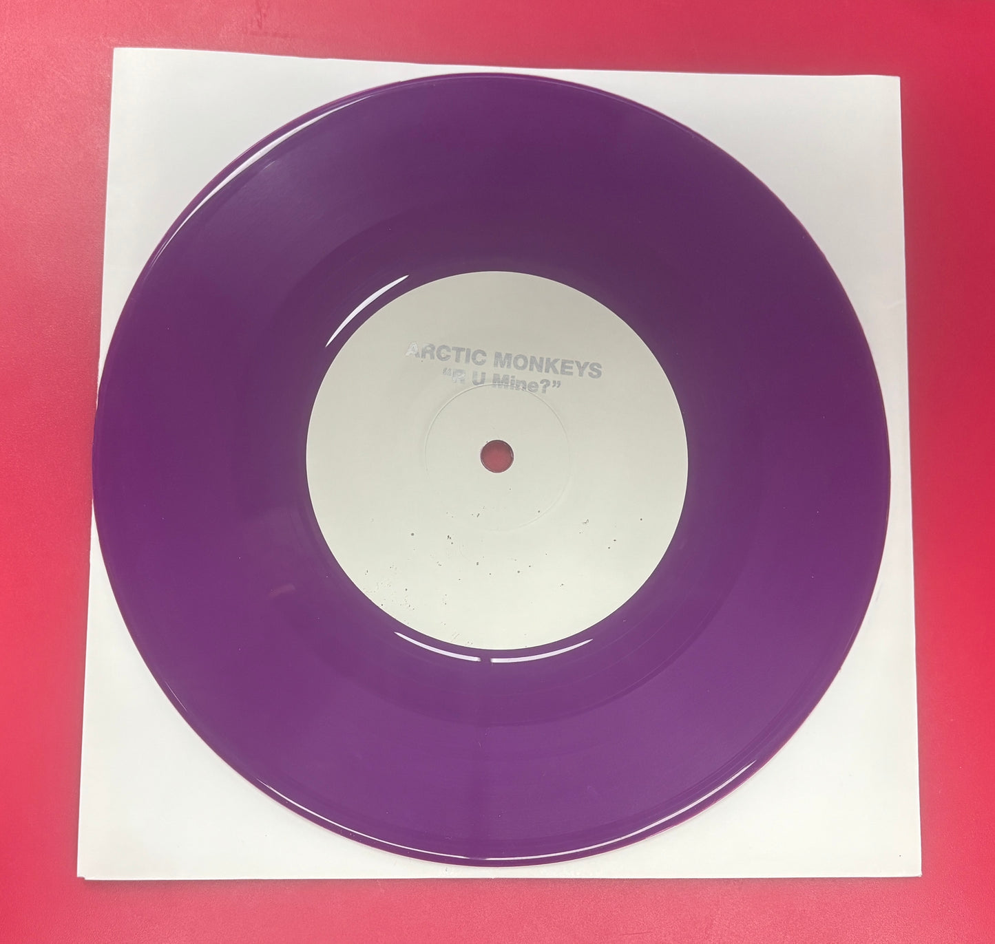 USED: Arctic Monkeys - R U Mine? 7" single (2012 RSD release - purple vinyl)