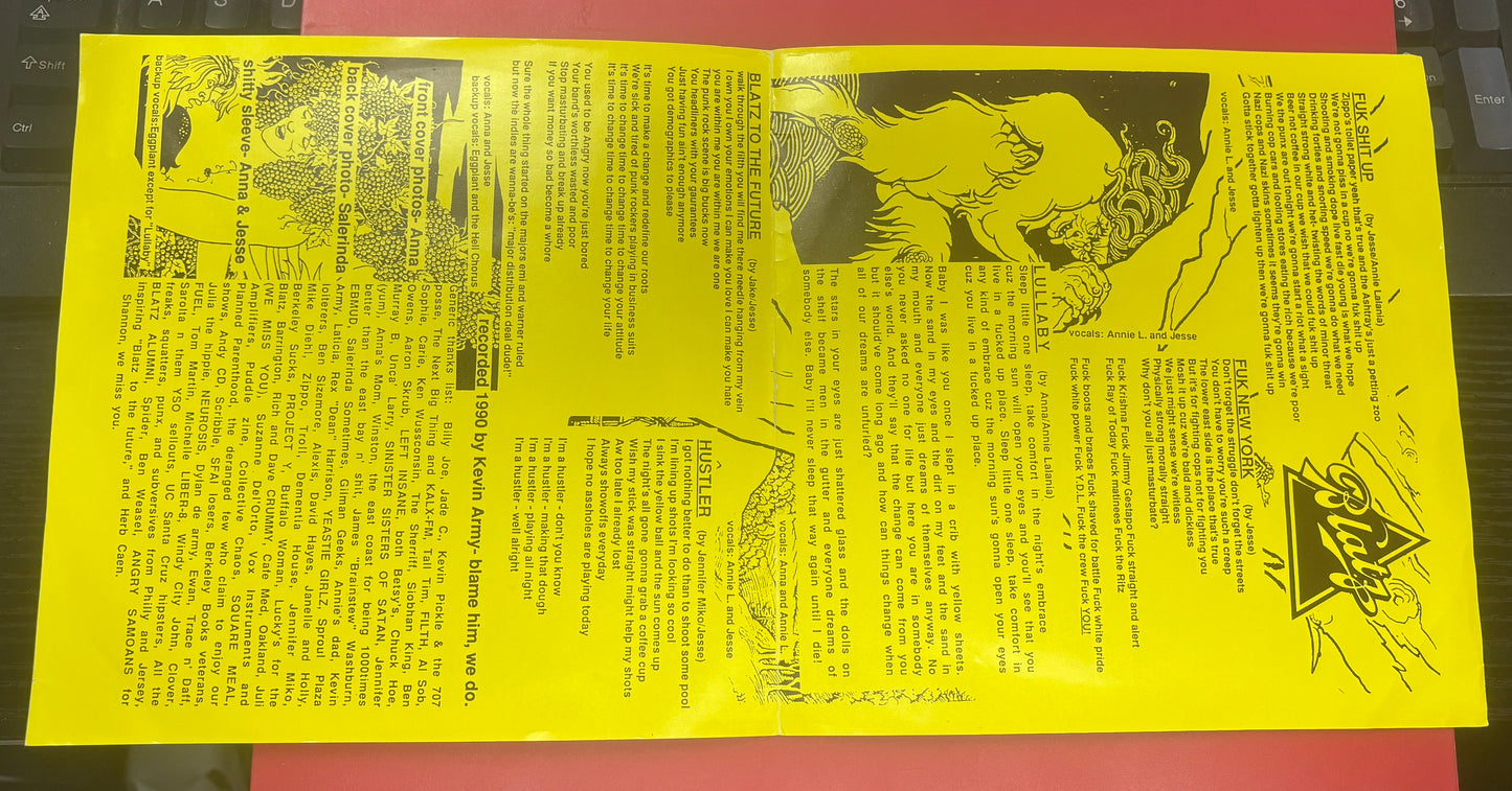 USED: Blatz - Cheaper Than the Beer 7" vinyl record