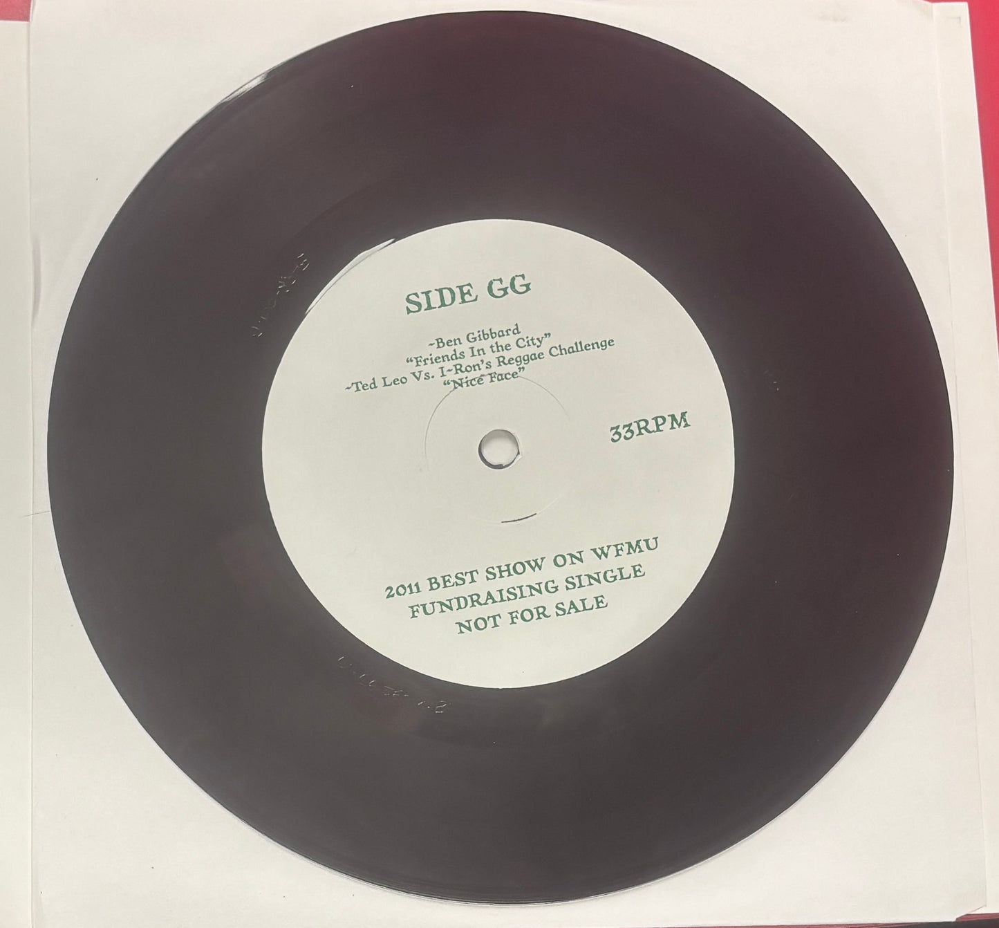 USED: Various Artists - Rated G.G. 7" vinyl record (features The Mountain Goats, Ted Leo, Ben Gibbard, and more)