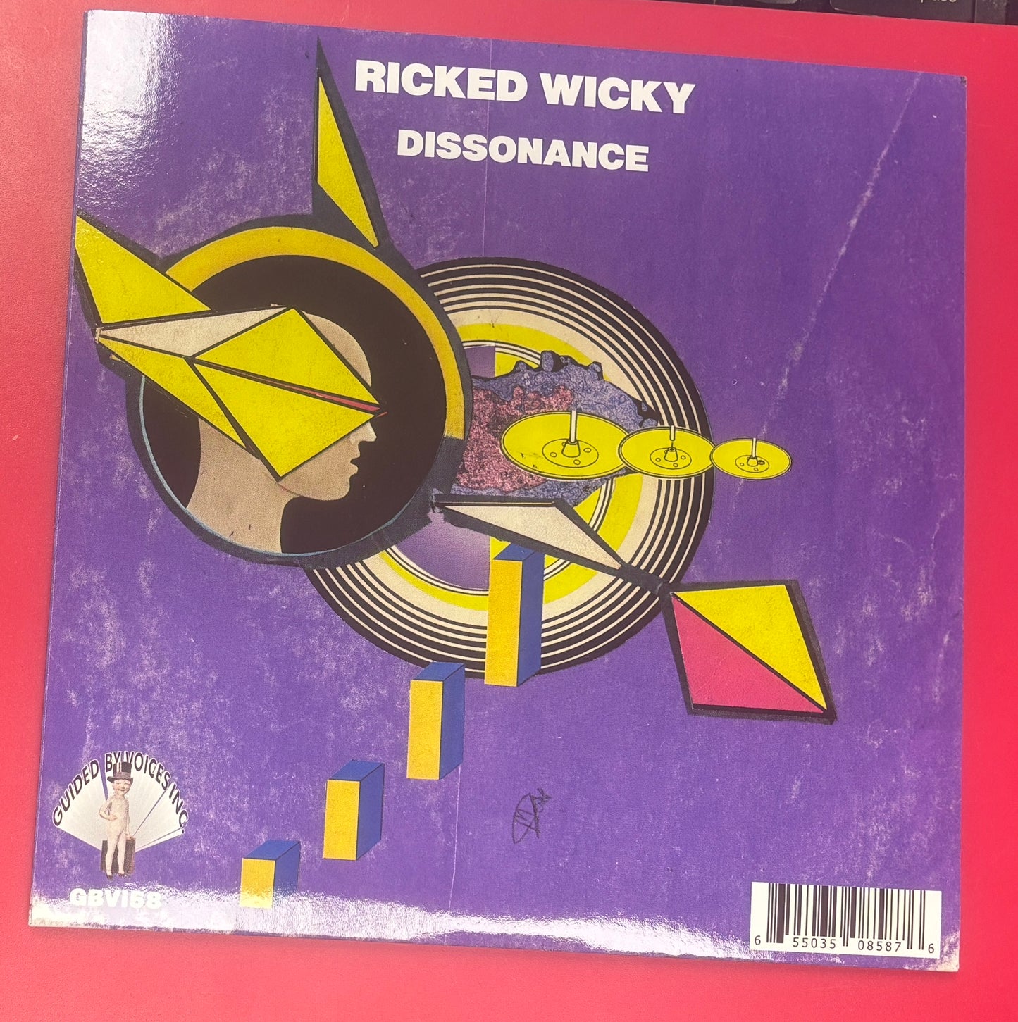USED: Ricked Wicky - Tomfoole Terrific 7" lavender vinyl record