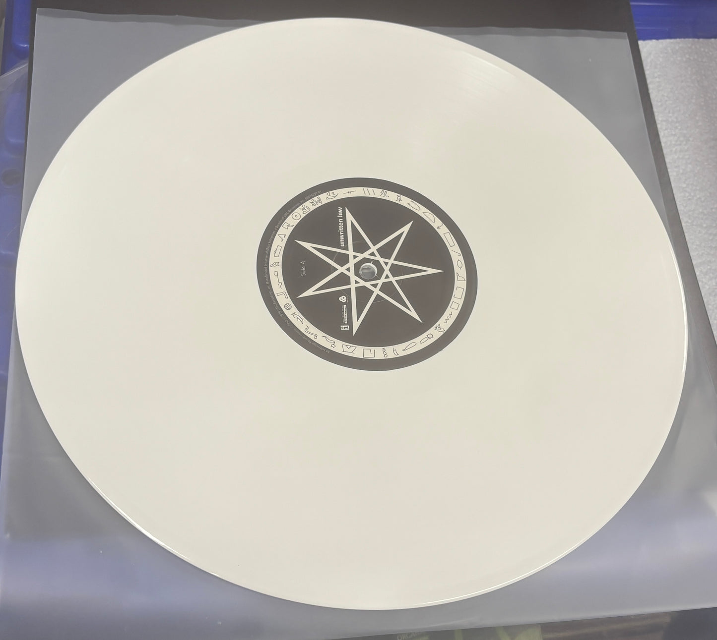 USED: Unwritten Law - Self-titled LP white vinyl record Limited to 1000 copies