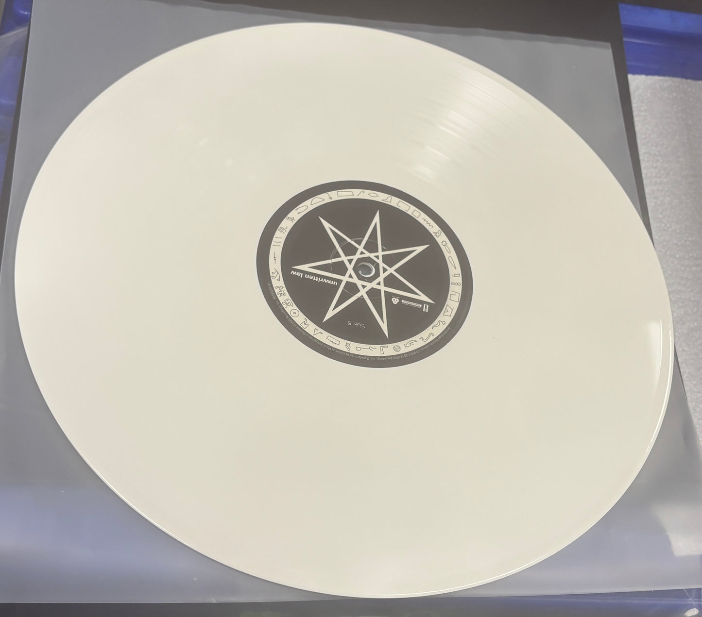 USED: Unwritten Law - Self-titled LP white vinyl record Limited to 1000 copies