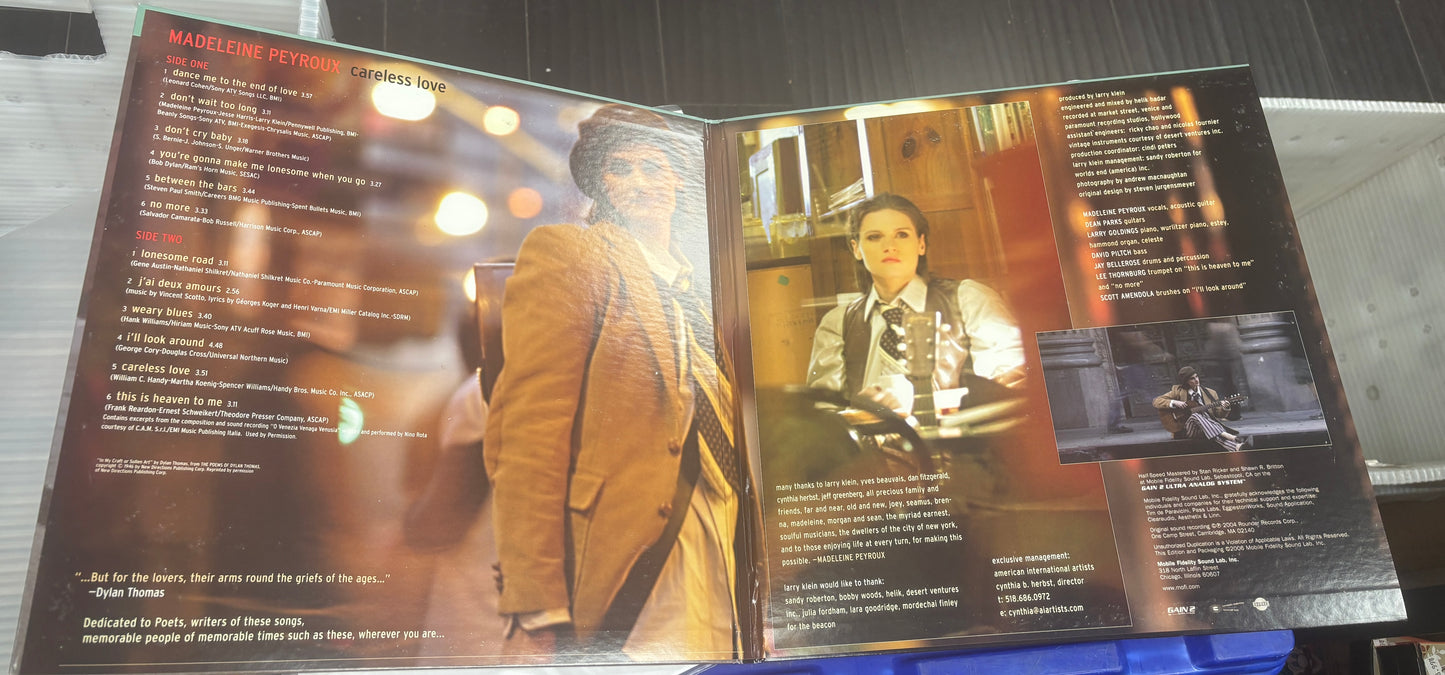 USED: Madeleine Peyroux - Careless Love LP vinyl record (MFSL pressing)