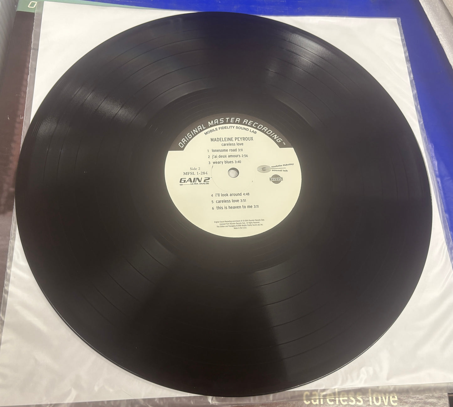 USED: Madeleine Peyroux - Careless Love LP vinyl record (MFSL pressing)