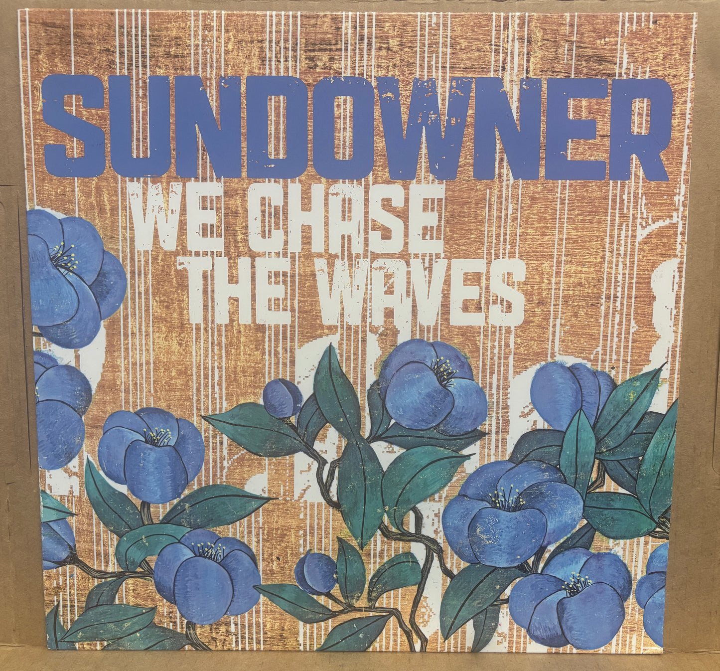 USED: Sundowner - We Chase The Waves LP orange vinyl LP record limited to 450 copies