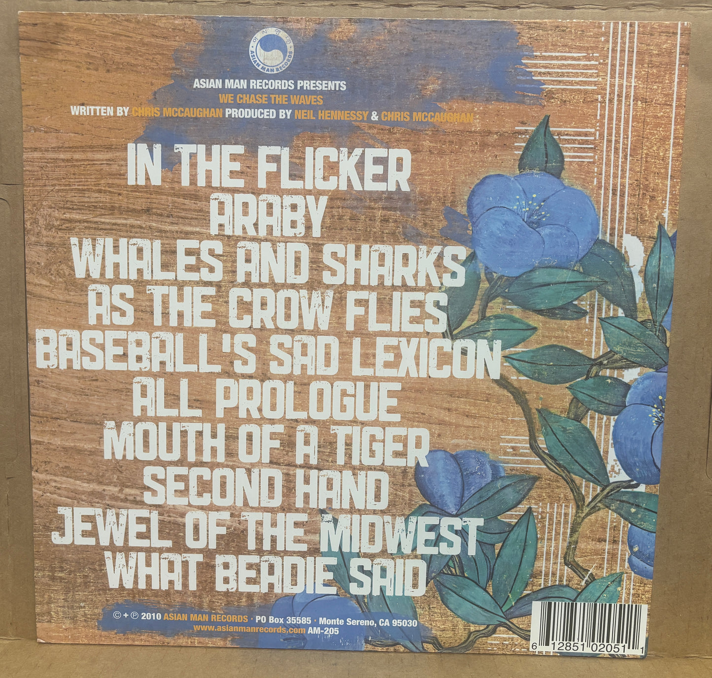 USED: Sundowner - We Chase The Waves LP orange vinyl LP record limited to 450 copies