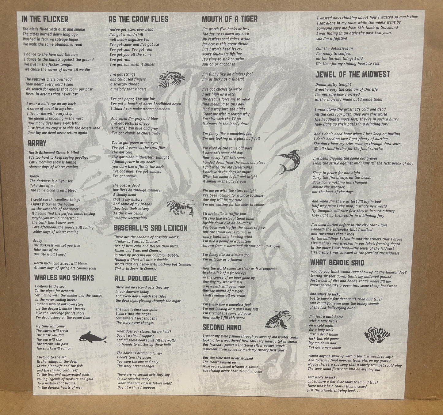 USED: Sundowner - We Chase The Waves LP orange vinyl LP record limited to 450 copies