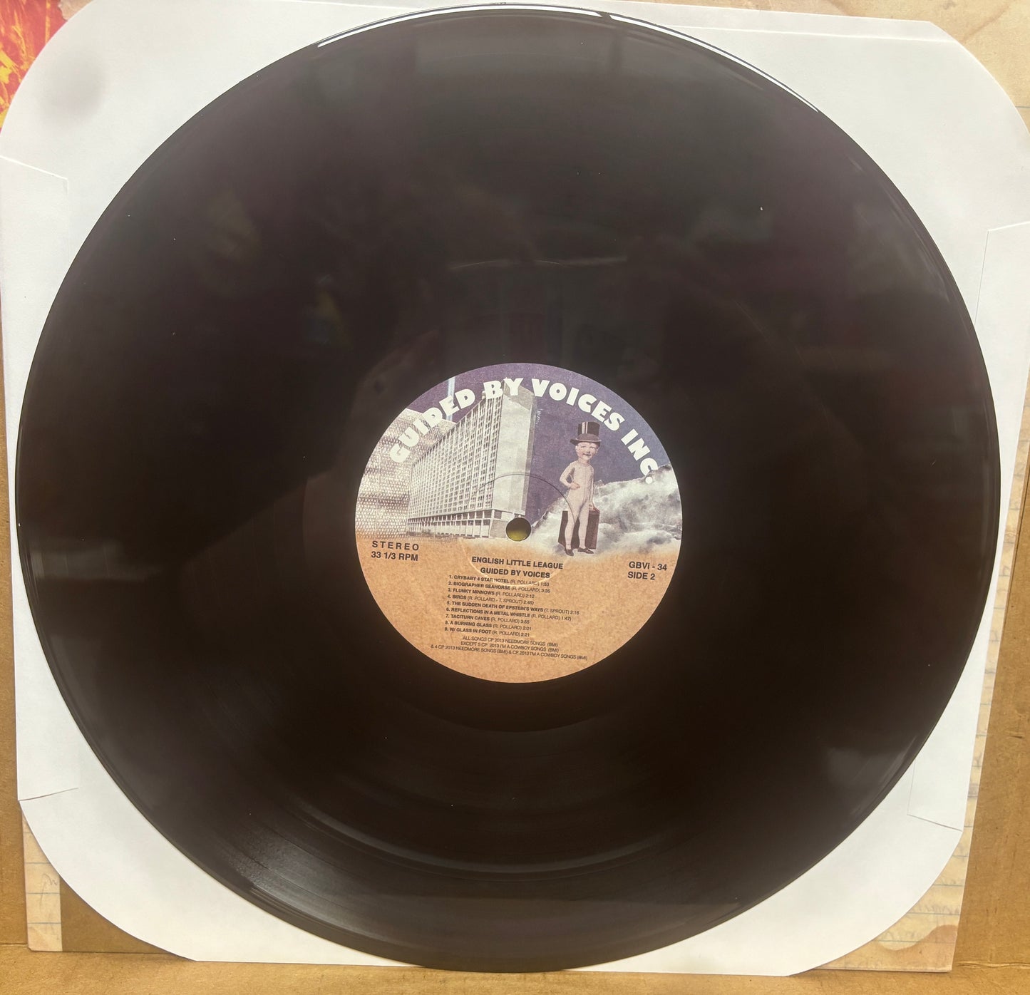 USED: Guided By Voices - English Little League LP vinyl record