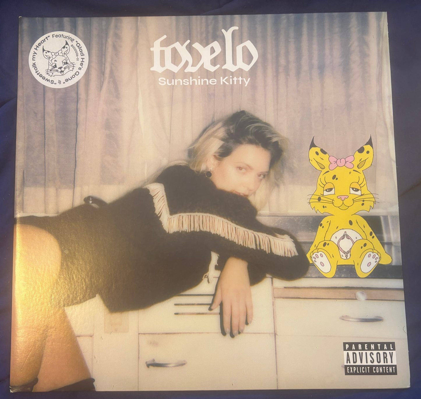 USED: Tove Lo - Sunshine Kitty LP (yellow vinyl) record