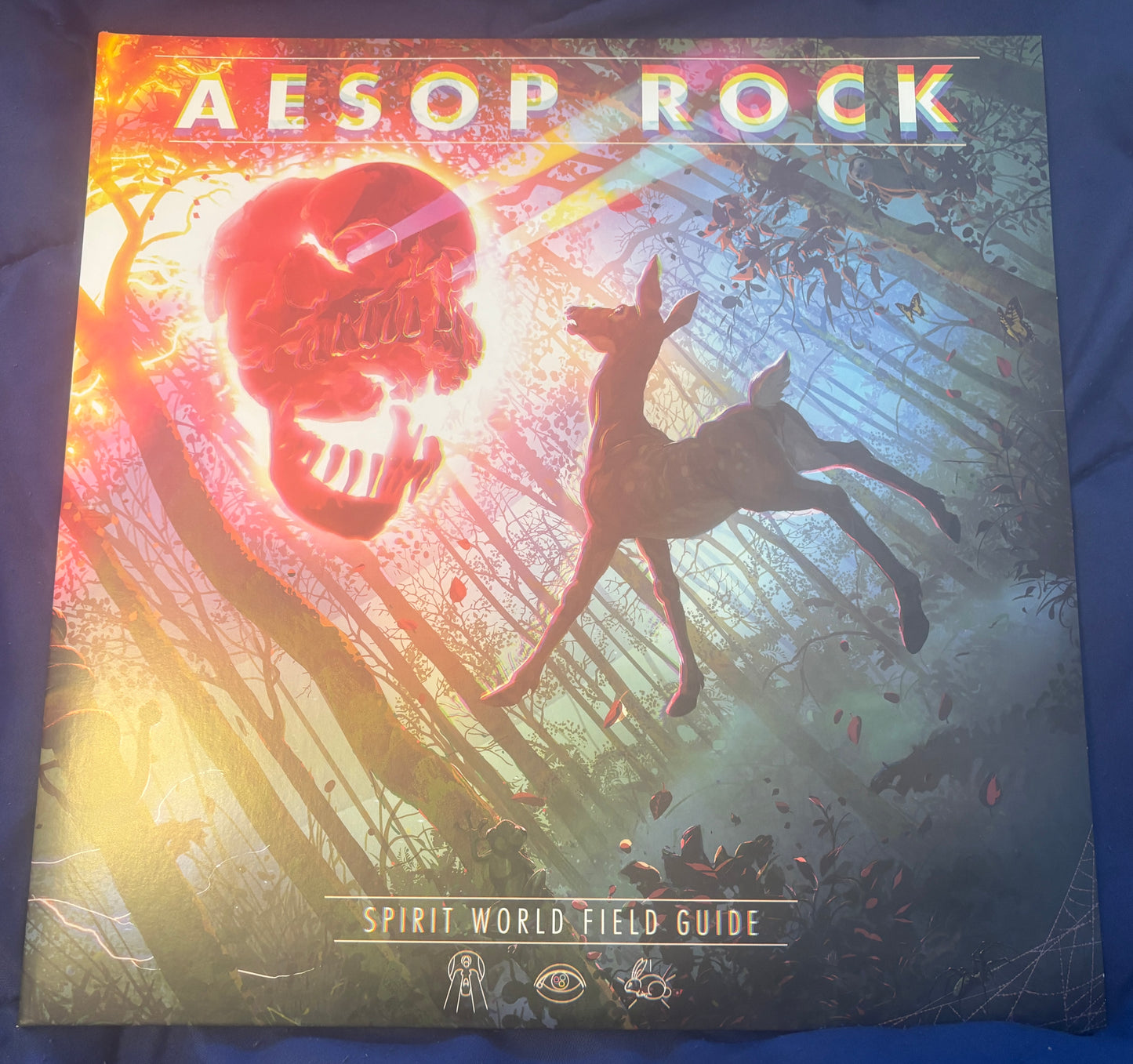 USED: Aesop Rock - Spirit World Field Guide 2xLP (clear vinyl) record