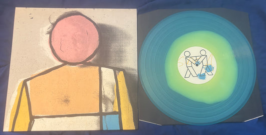 USED: The Smith Street Band - More Scared of You Than You are of Me LP (yellow/green in blue colored vinyl) record