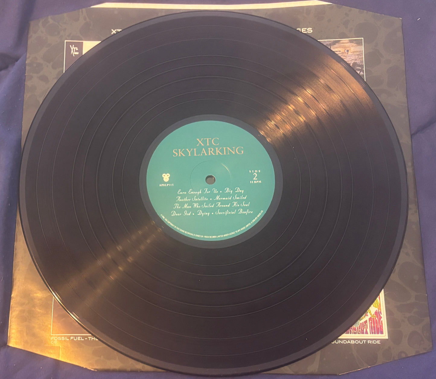 USED: XTC - Skylarking LP vinyl record (2024 reissue 200g vinyl)