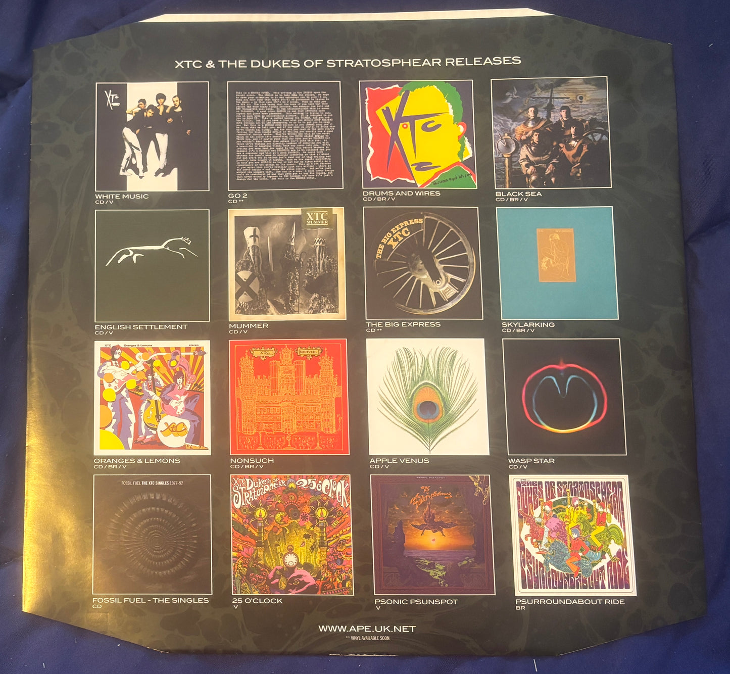 USED: XTC - Skylarking LP vinyl record (2024 reissue 200g vinyl)