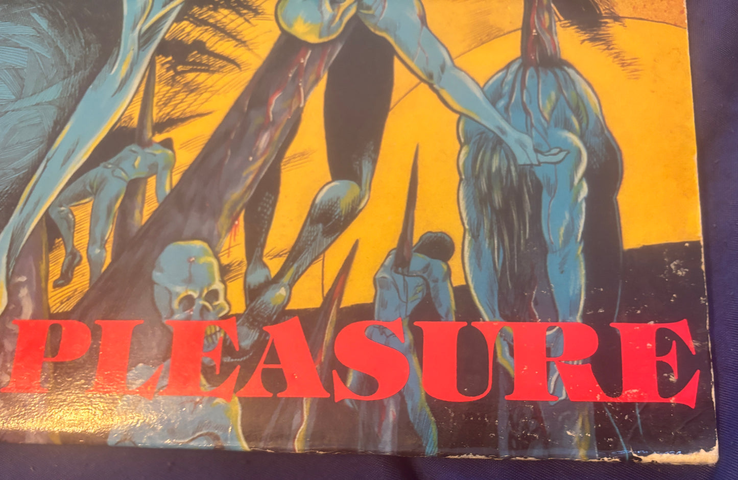 USED: Blood Feast - Kill for Pleasure LP vinyl record (original 1987 pressing)