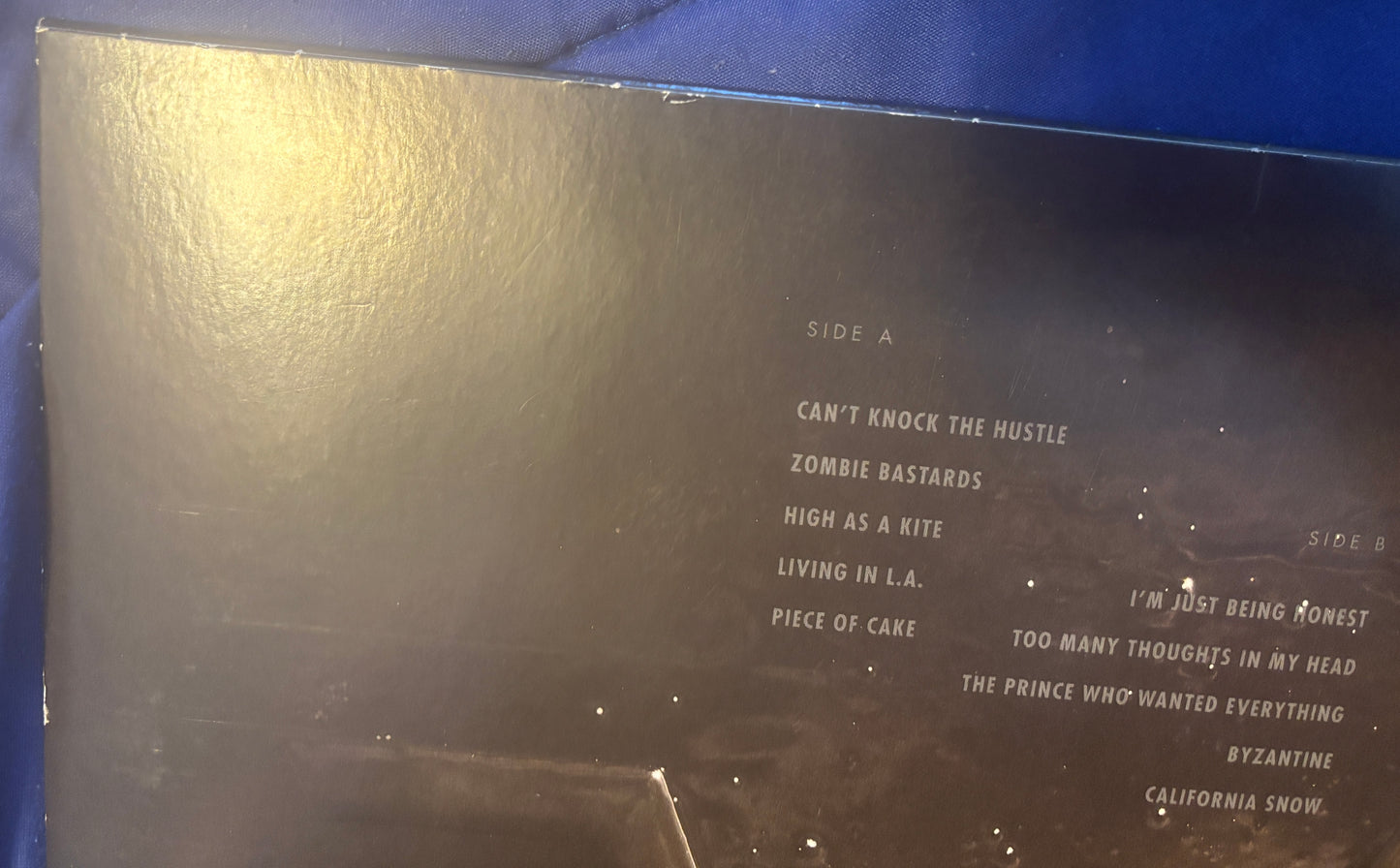 USED: Weezer - Black Album LP vinyl record