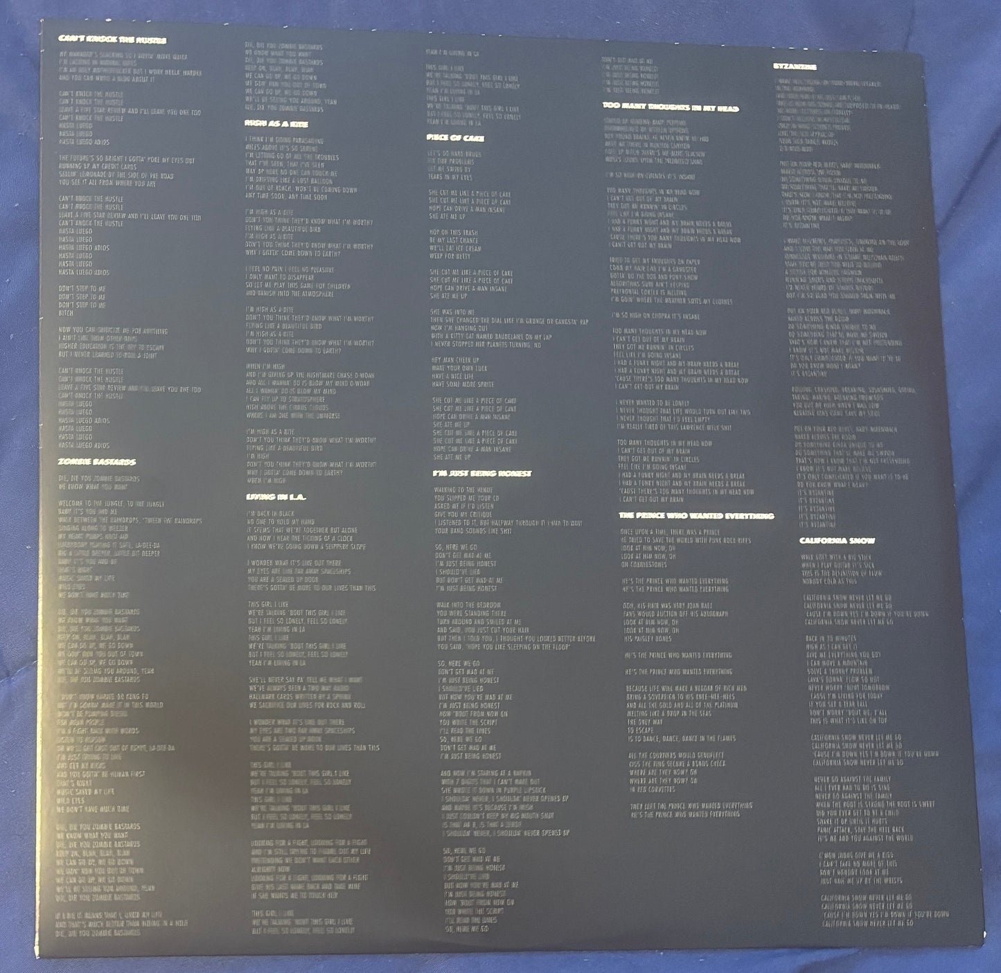 USED: Weezer - Black Album LP vinyl record