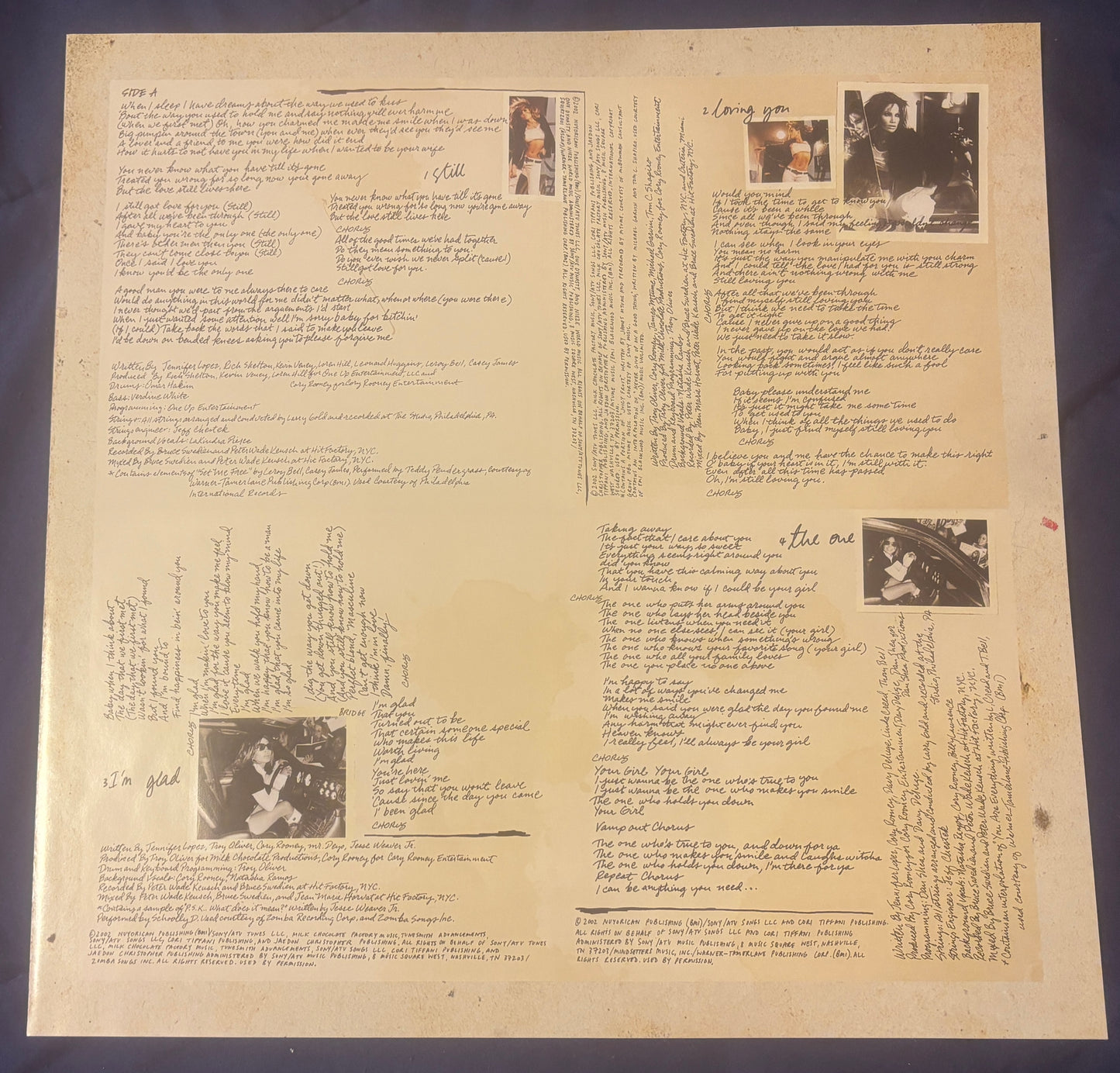 USED: Jennifer Lopez - This is Me...Then LP vinyl record