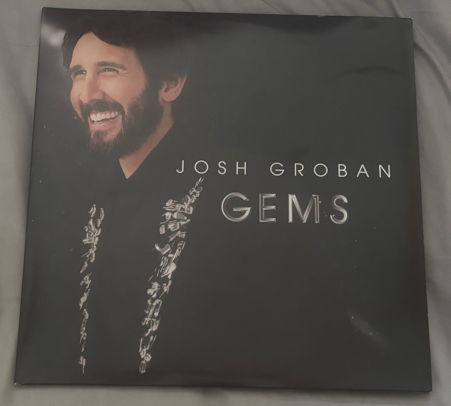 USED: Josh Groban - Gems 2xLP vinyl record (clear vinyl)