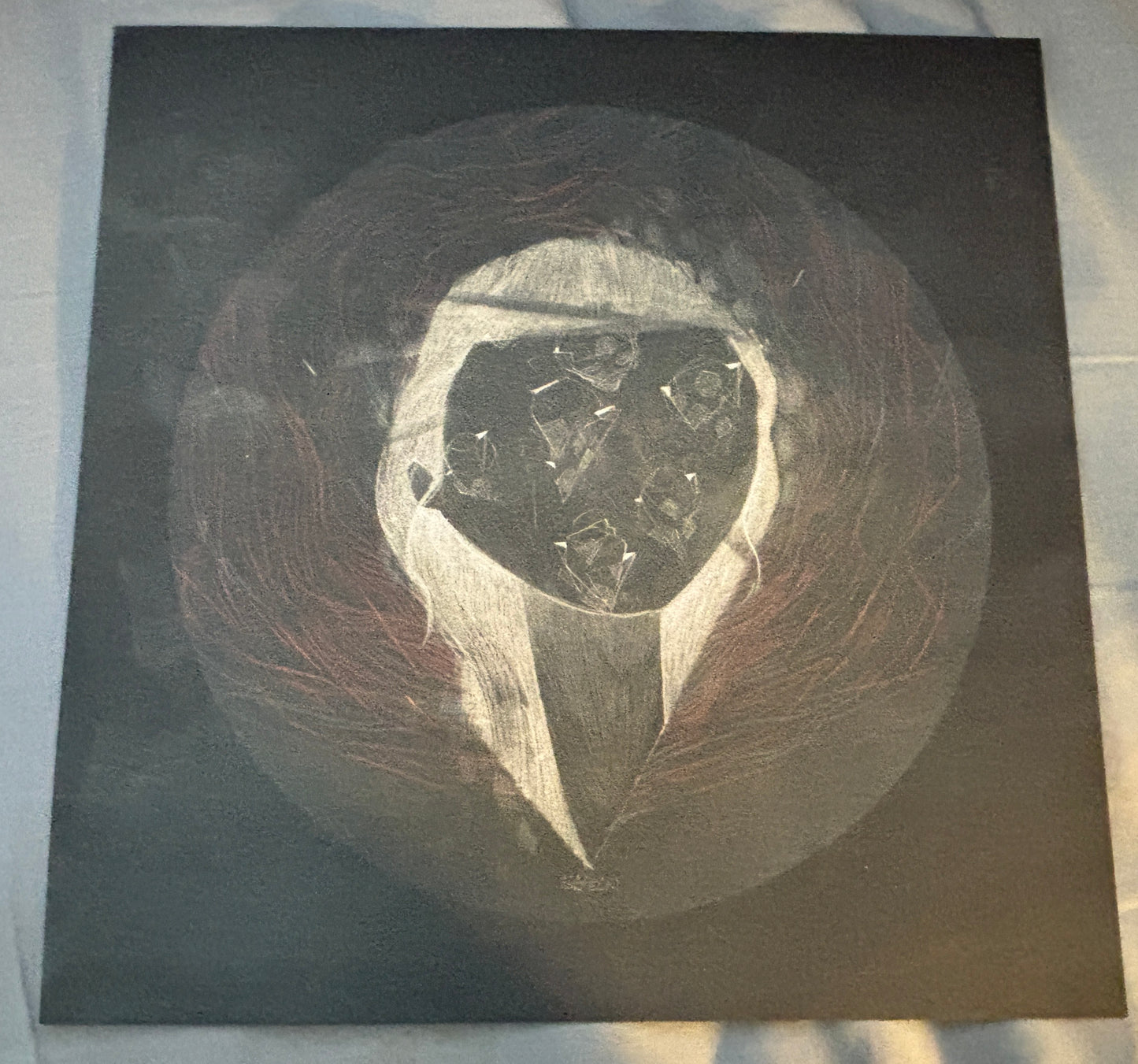 USED: Sore Eyelids - For Now LP vinyl record (2014 pressing on red vinyl limited to 200)