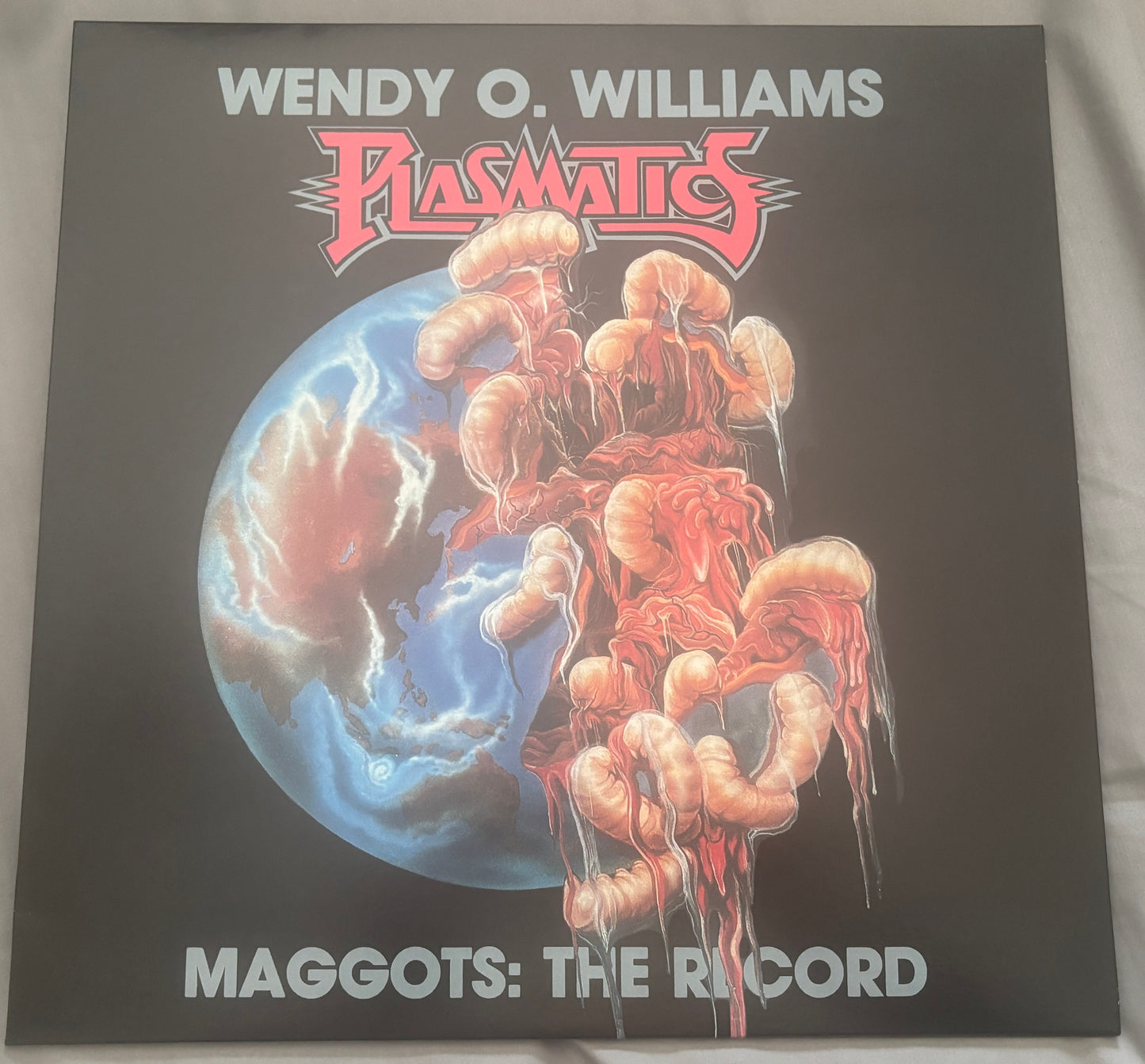 USED: Wendy O. Williams (of Plasmatics) - Maggots: The Record LP red vinyl (RSD BF 2023 pressing)