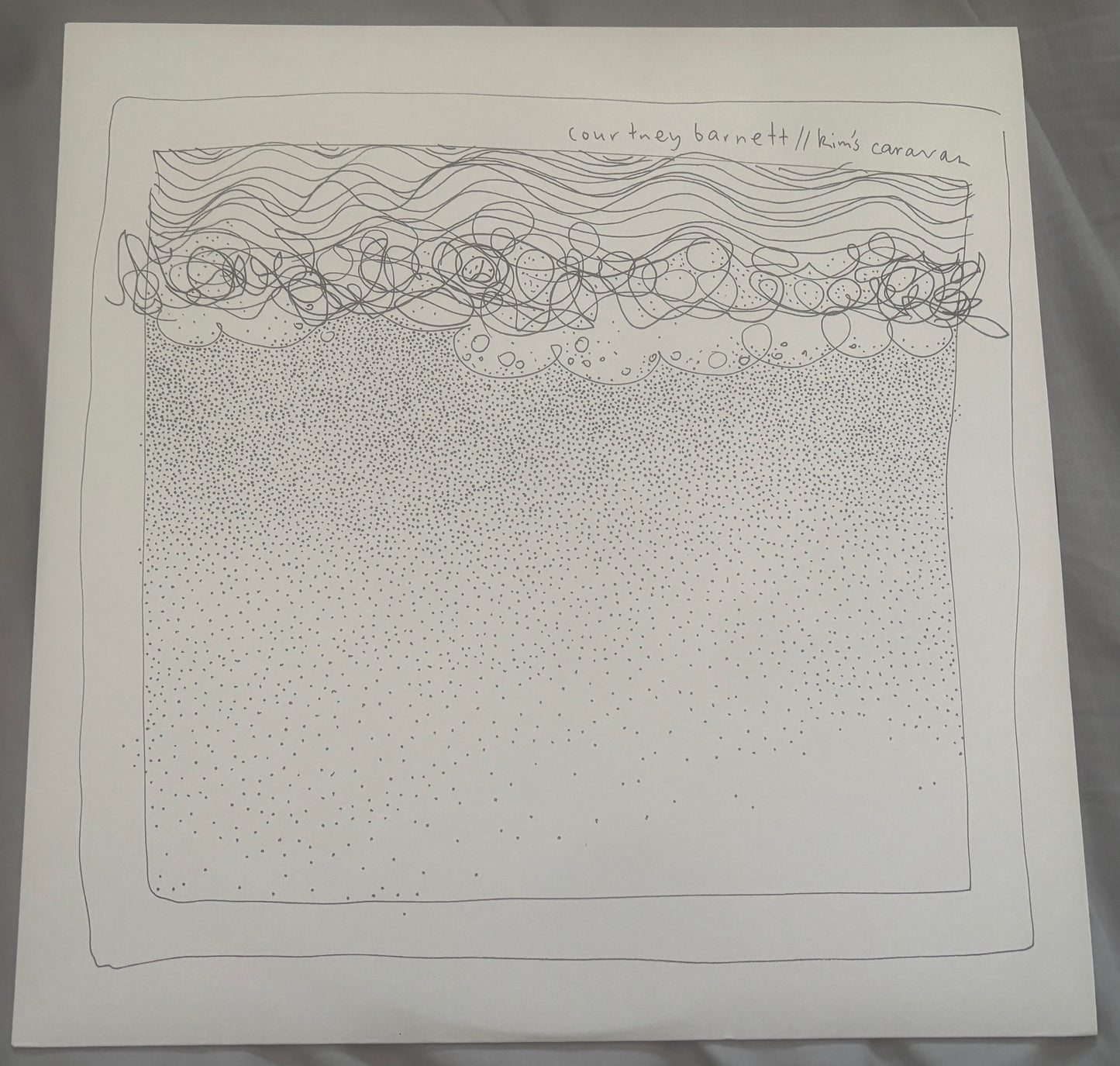 USED: Courtney Barnett - Kim's Caravan 12" single vinyl record (2015 RSD release)