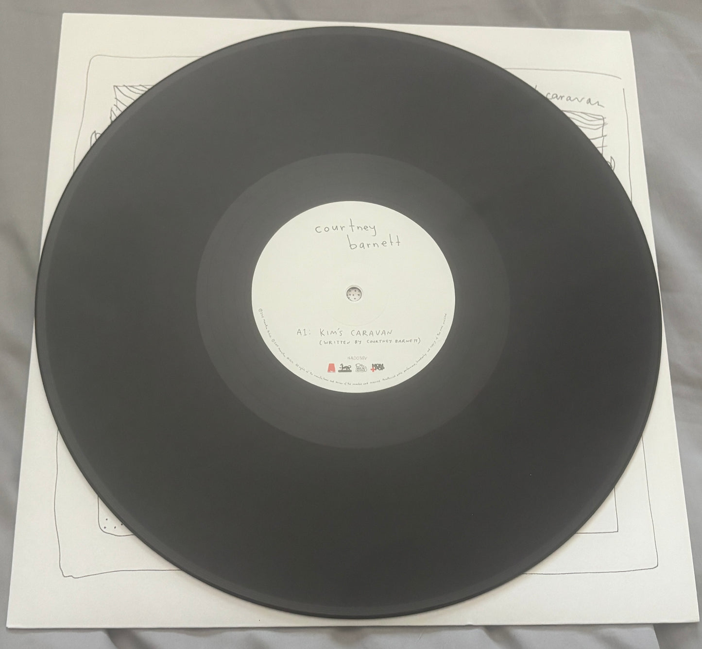 USED: Courtney Barnett - Kim's Caravan 12" single vinyl record (2015 RSD release)