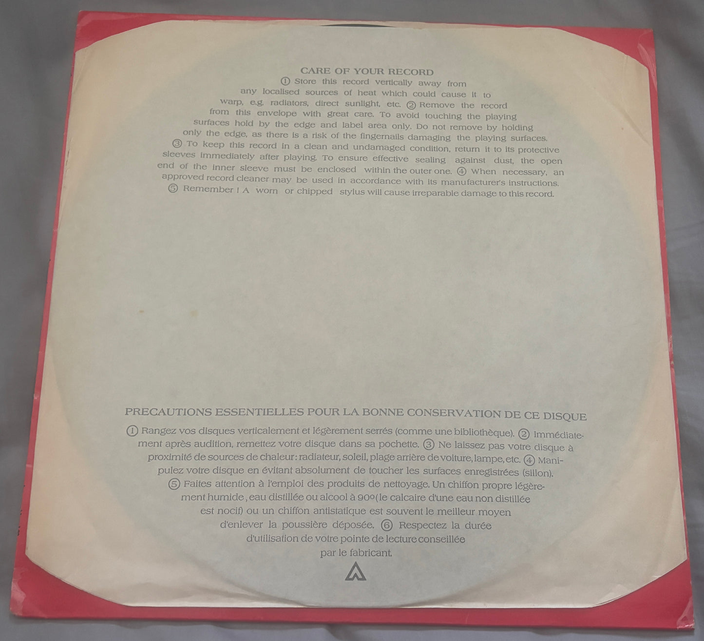 USED: The Passage - Degenerates LP vinyl record (original 1982 UK pressing)