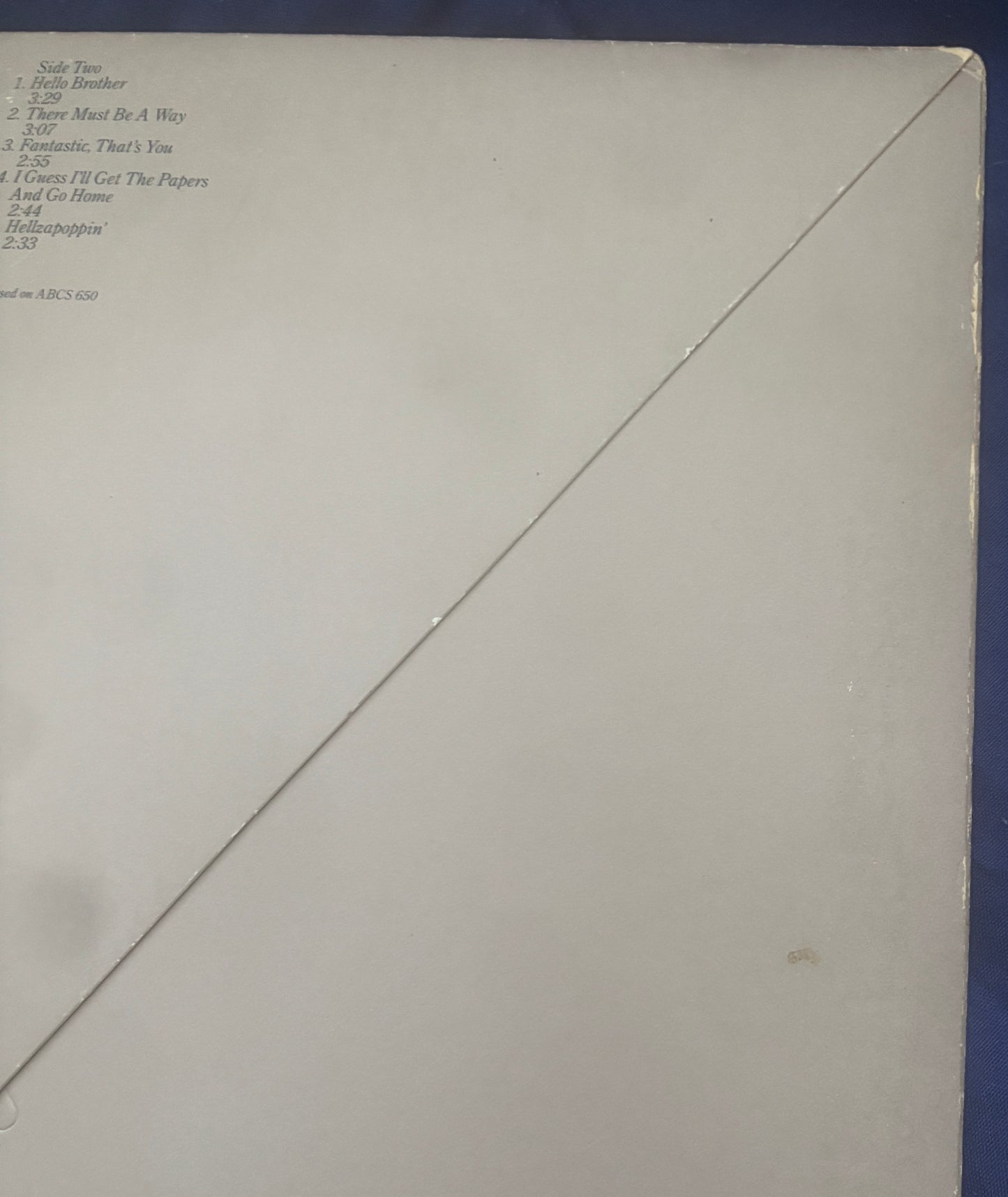 USED: Louis Armstrong - The ABC Collection LP vinyl record (original 1976 pressing)