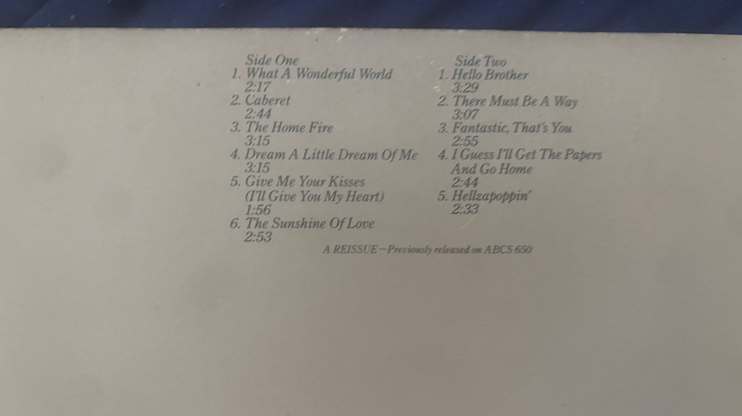USED: Louis Armstrong - The ABC Collection LP vinyl record (original 1976 pressing)