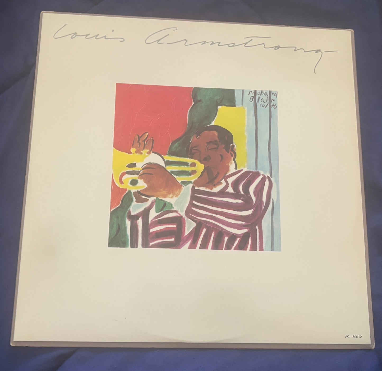 USED: Louis Armstrong - The ABC Collection LP vinyl record (original 1976 pressing)