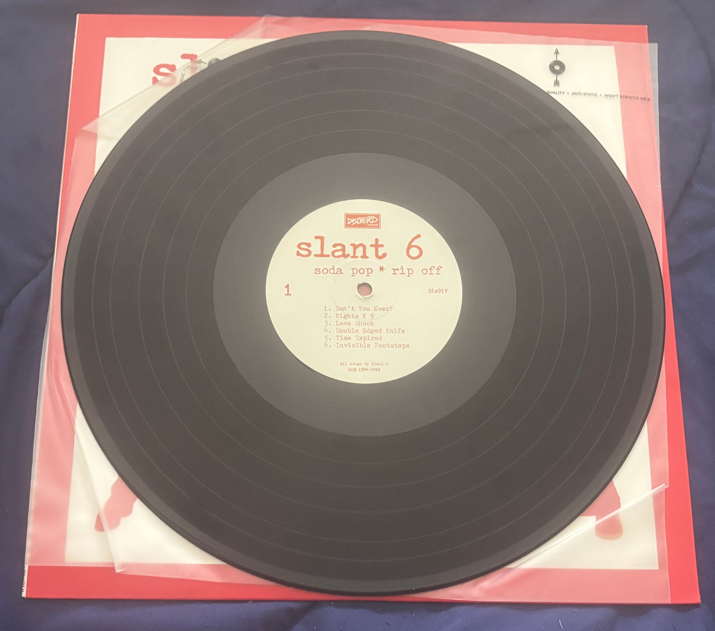 USED: Slant 6 - Soda Pop * Rip off LP vinyl record (2014 reissue)