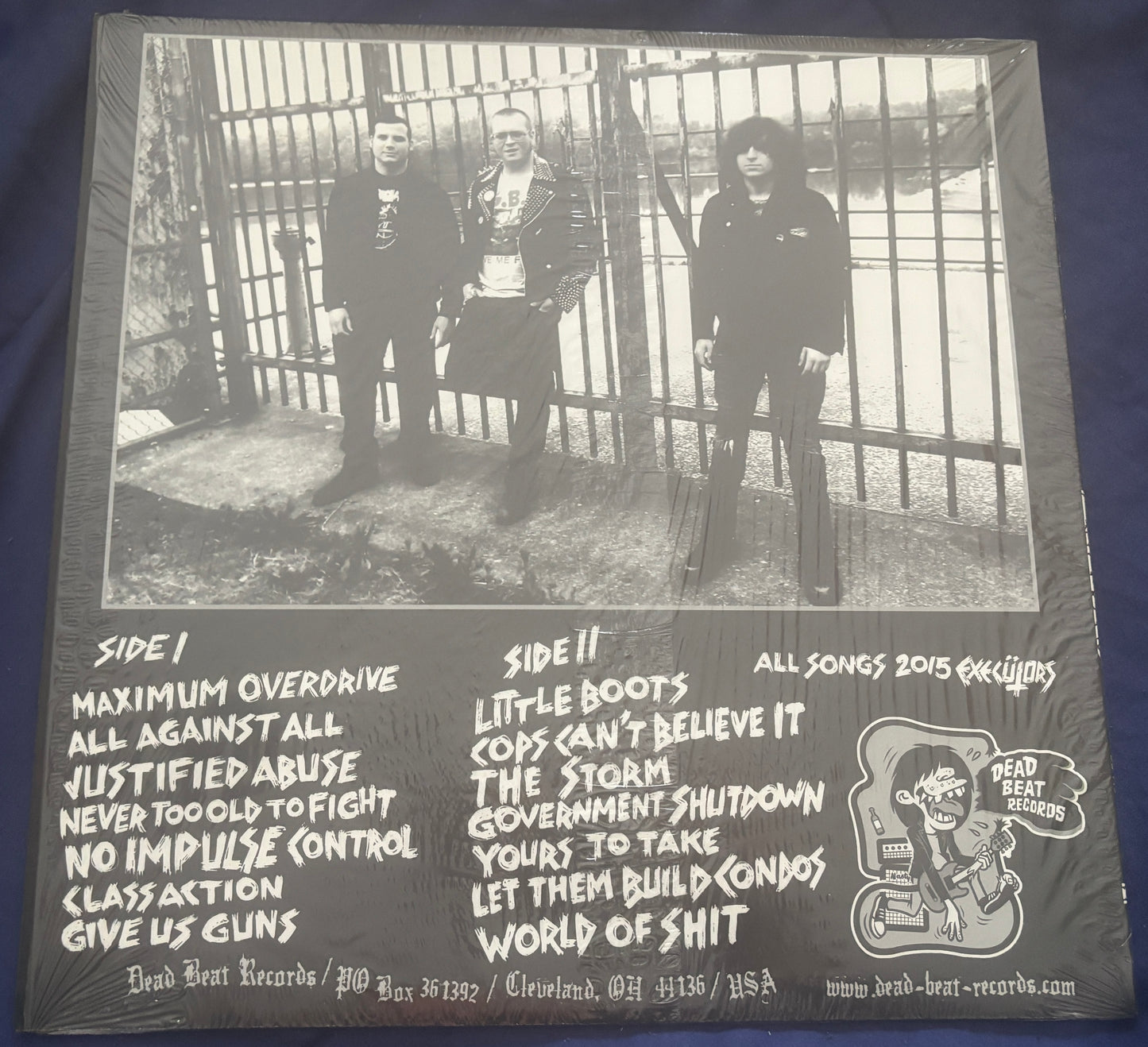 USED: Executors - All Against All LP vinyl record