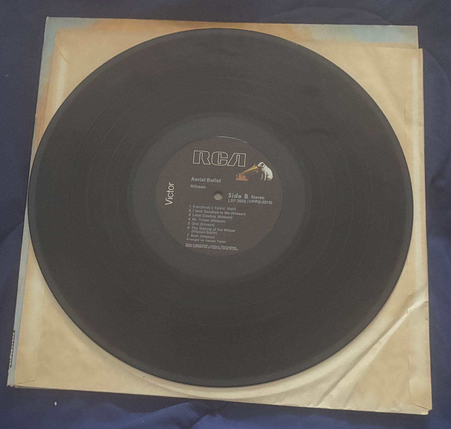 USED: Harry Nilsson - Aerial Ballet LP vinyl record (1976 repress)