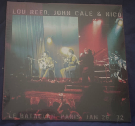 USED: Lou Reed, John Cale, & Nico - Le Batacian, Paris 1/29/72 2xLP vinyl record (STILL SEALED)