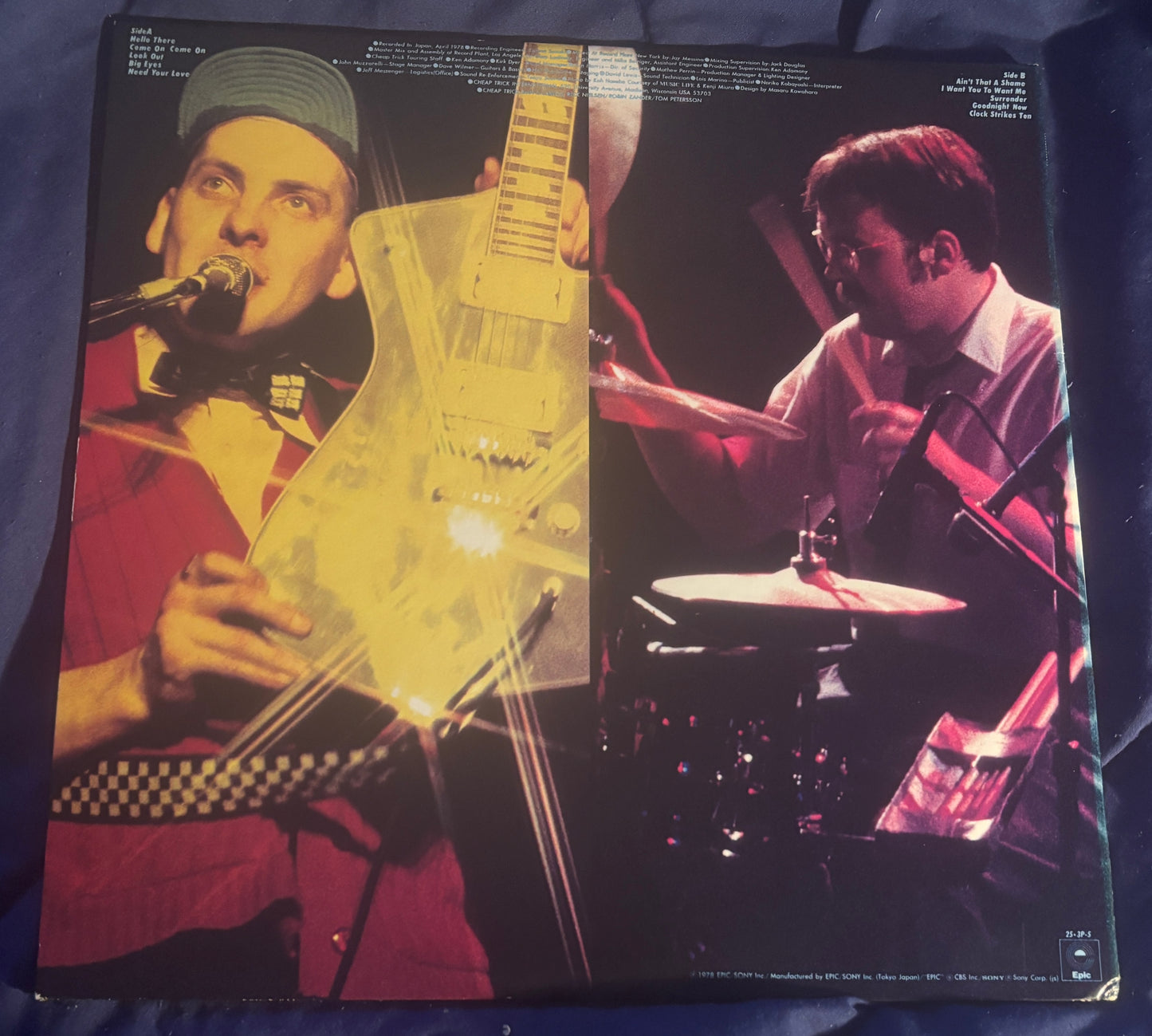 USED: Cheap Trick - At Budokan LP vinyl record (1978 Japanese Import)