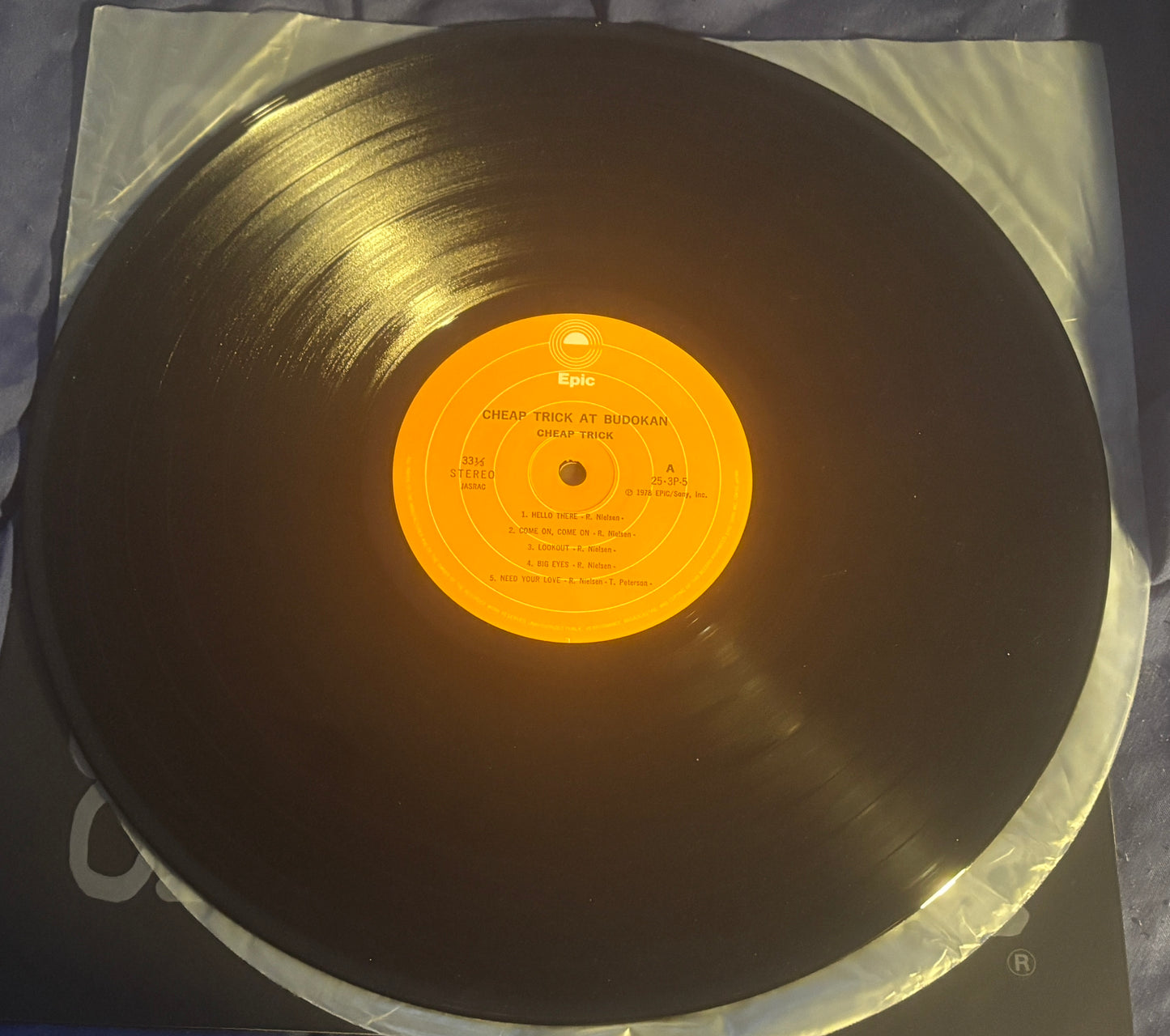 USED: Cheap Trick - At Budokan LP vinyl record (1978 Japanese Import)