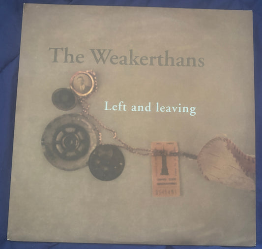 USED: The Weakerthans - Left and Leaving LP vinyl record (original 2000 pressing on Sub City Records)