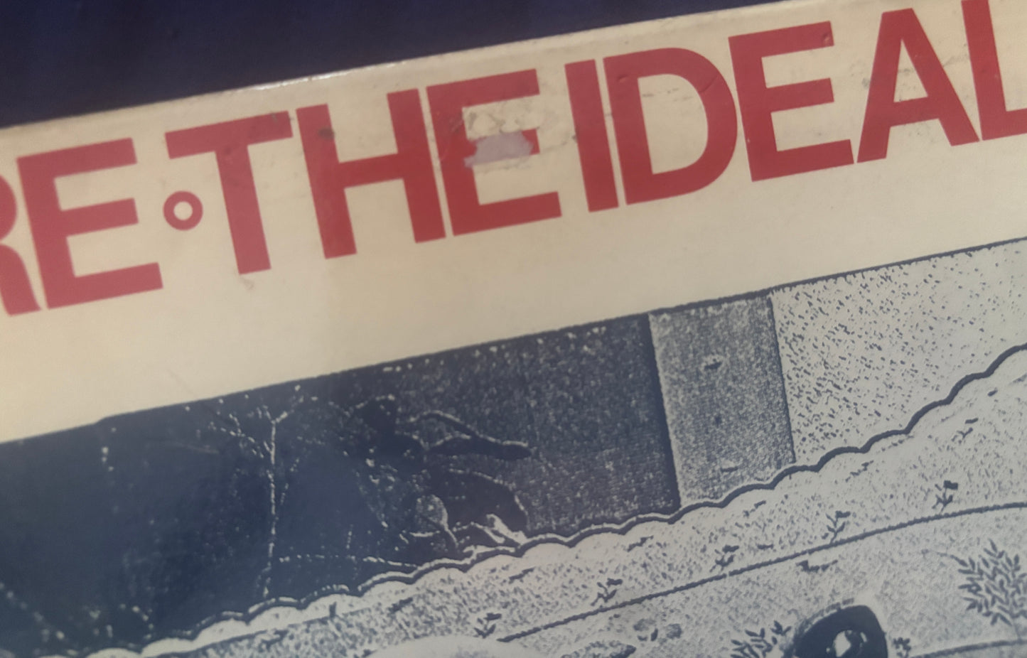 USED: Wire - The Ideal Copy LP vinyl record (original 1987 US pressing)