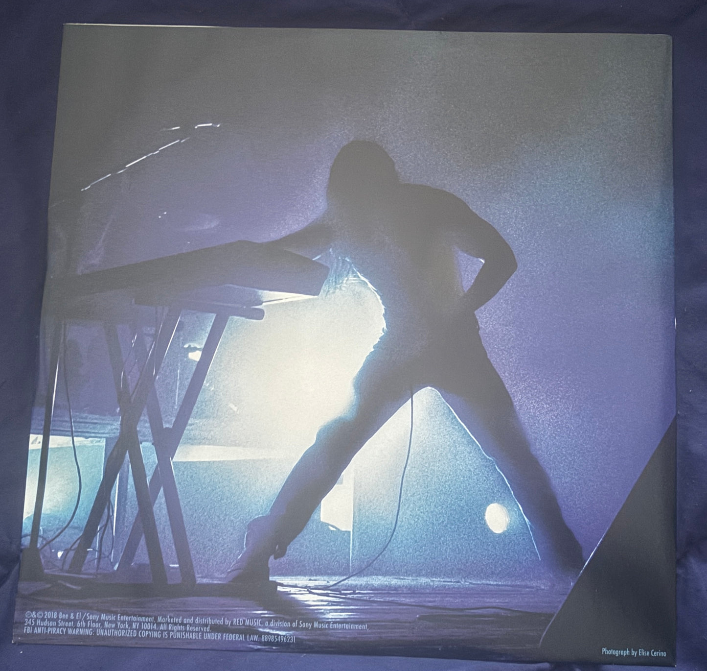 USED: Andrew W.K. - You're Not Alone 2xLP green and blue 180g vinyl record (2018 pressing)