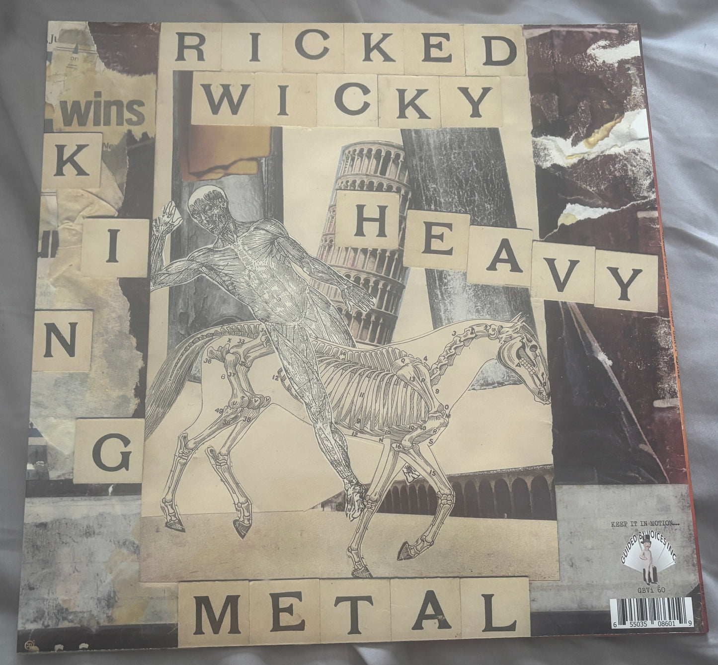 USED: Ricked Wicky - King Heavy Metal LP vinyl record (Limited to 1000 copies)