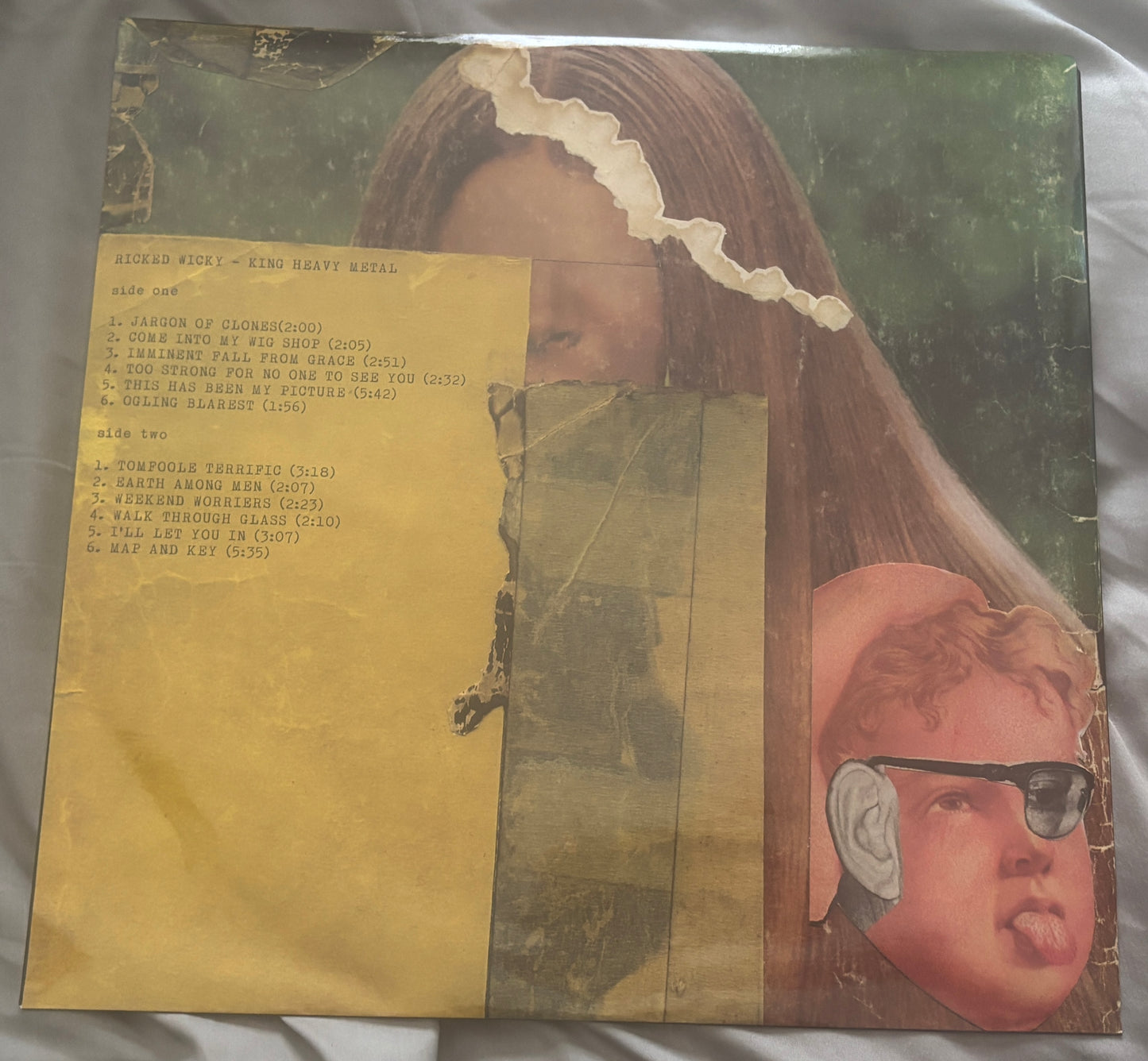 USED: Ricked Wicky - King Heavy Metal LP vinyl record (Limited to 1000 copies)