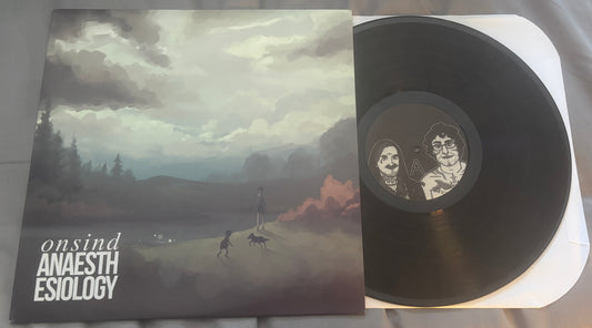 USED: ONSIND - Anaesthesiology LP black & gray marble vinyl record (2013 Plan-It-X Records)