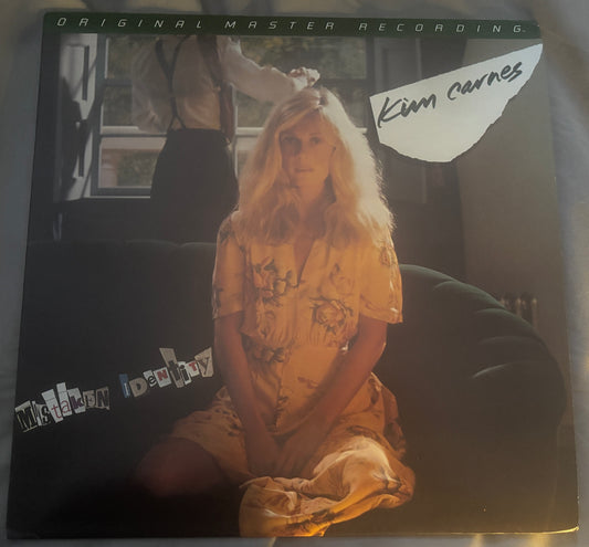 USED: Kim Carnes - Mistaken Identity LP vinyl record (1982 MFSL Pressing)