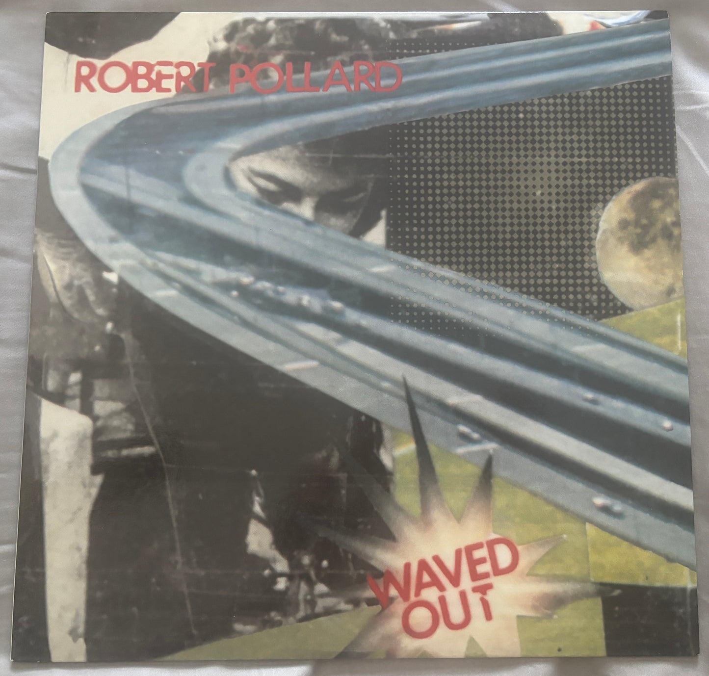 USED: Robert Pollard - Waved Out LP translucent blue vinyl record (2018 reissue)