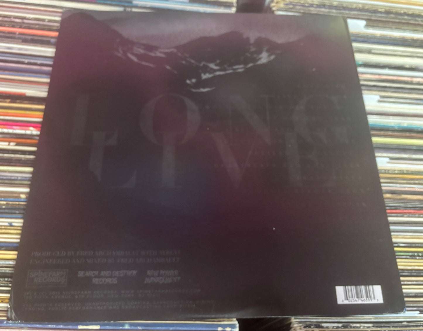 USED: Atreyu - Long Live LP vinyl record (2015 pressing)