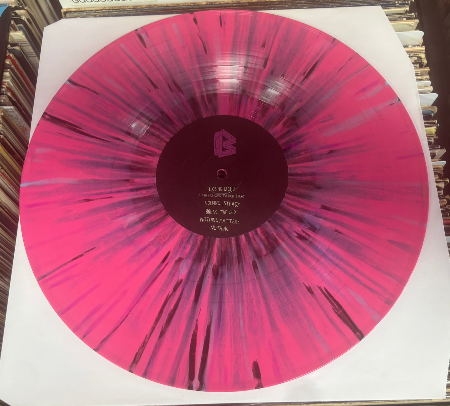 USED: Bandaid Brigade - I'm Separate LP pink splatter vinyl record (Smartpunk Exclusive)