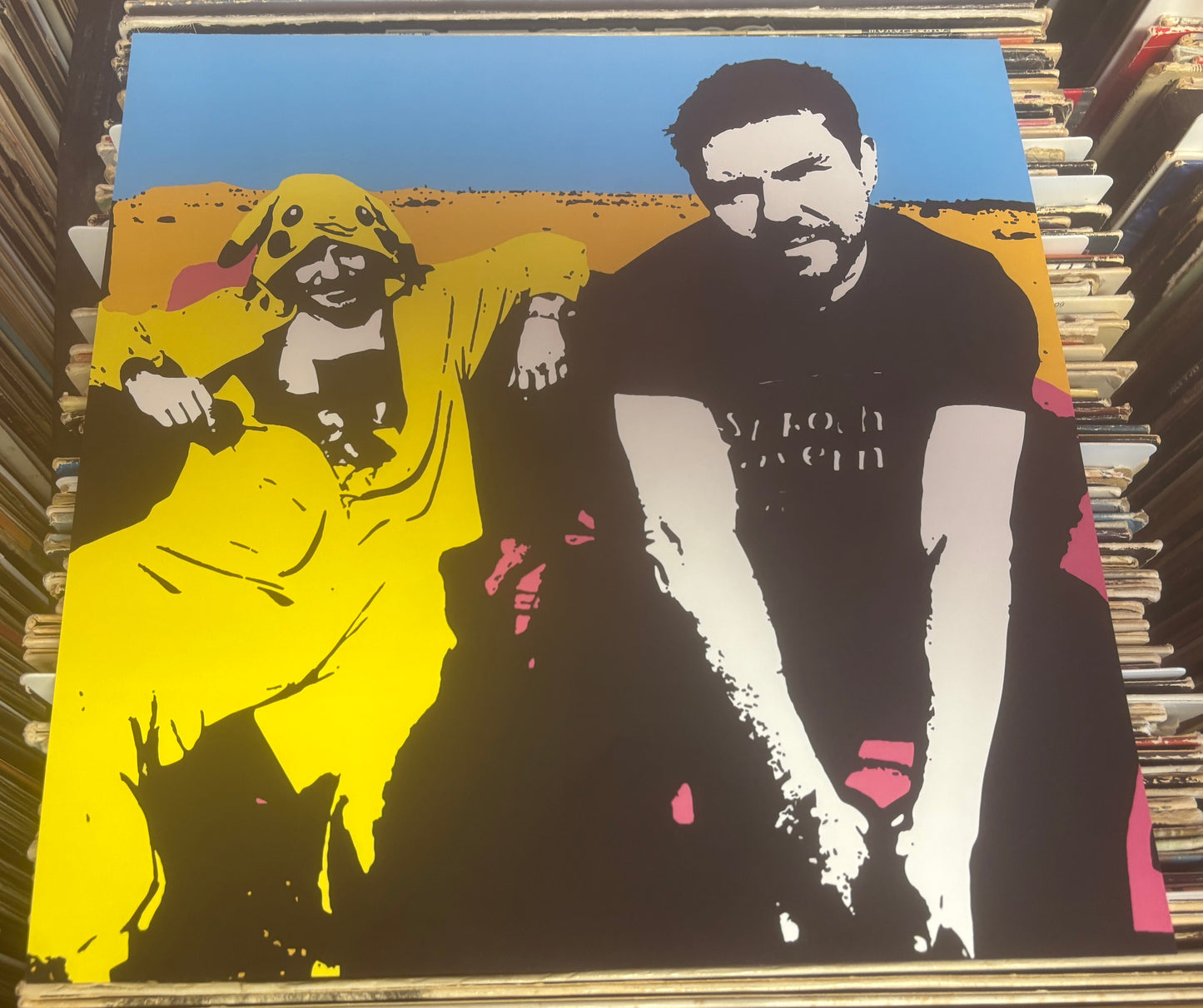 USED: Bandaid Brigade - I'm Separate LP pink splatter vinyl record (Smartpunk Exclusive)