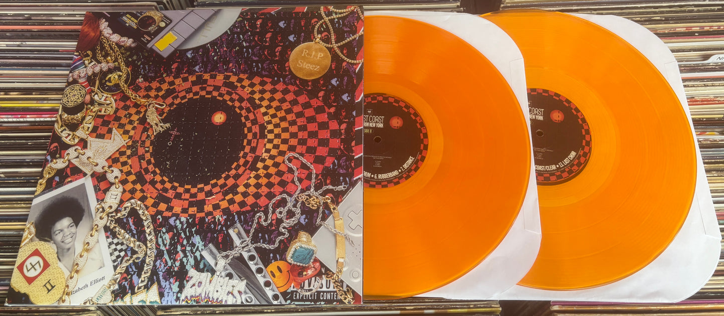 USED: Beast Coast - Escape From New York 2xLP orange vinyl record (2023 RSD BF release)